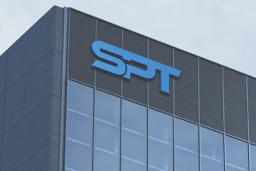 SPT Super Power Technology building exterior in Abu Dhabi